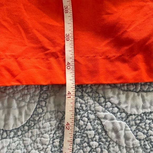 Pendleton Tangerine White Floral Sleeveless A Line Dress Size 10 - Picture 10 of 12